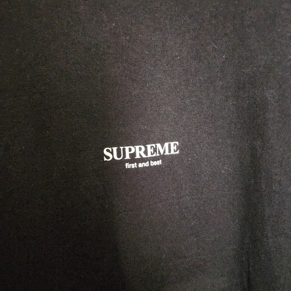Supreme FW18 First and Best Tee - Picture 4 of 7